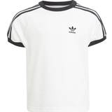 Stribede T-shirts Børnetøj adidas Kid's Adicolor 3-Stripes T-shirt - White/Black (H31181)