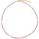 Stine A Deep Sea Necklace - Gold/Pearls