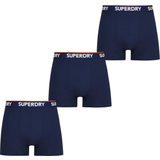 Superdry Herre Undertøj Superdry Organic Cotton Classic Boxer 3-pack - Richest Navy