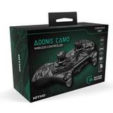 Indbygget batteri - PlayStation 3 Gamepads Nitho Adonis BT Game Controller (PS4/PS3/Switch/PC) - Sort Camo