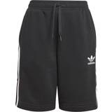 Drenge - Stribede Bukser adidas Junior Adicolor Shorts - Black/White (H32342)