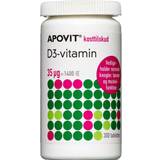 D-vitaminer Vitaminer & Mineraler Apovit D3-Vitamin 35µg 300 stk