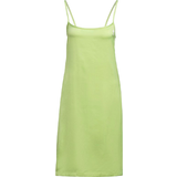 4 - Elastan/Lycra/Spandex - Gul Kjoler adidas Adicolor Classics Satin Dress - Pulse Yellow