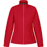 26 - Lynlås - Rød Overtøj Regatta Women's Charna Insulated Diamond Quilted Jacket - True Red