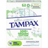 Tampax Intimhygiejne & Menstruationsbeskyttelse Tampax Organic Tampons Super 16-pack