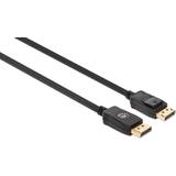 DisplayPort-kabler - Kvadratisk Manhattan DisplayPort-DisplayPort 1.4 2m