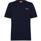 Slazenger Herre Overdele Slazenger Plain T-shirt - Navy