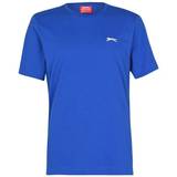 Slazenger Blå Overdele Slazenger Plain T-shirt - Royal Blue