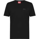 Slazenger Herre T-shirts & Toppe Slazenger Plain T-shirt - Black