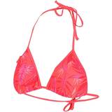 12 - Rød Badetøj Regatta Aceana String Bikini Top - Red Sky Tropical Print