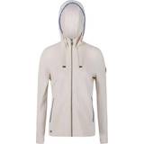 26 - Beige Sweatere Regatta Women's Ramana Full Zip Hooded Fleece Jacket - Light Vanilla