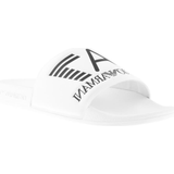 Emporio Armani Sko Emporio Armani Maxi Logo Slide - White