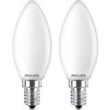 Krone LED-pærer Philips 9.7cm LED Lamps 2.2W E14 2-pack