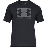 Under Armour Sort Overdele Under Armour Boxed Sportstyle Short Sleeve T-shirt - Black/Graphite