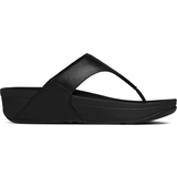 Fitflop 8 Hjemmesko & Sandaler Fitflop Lulu Leather Toe-Post - Black