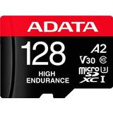 Adata UHS-I Hukommelseskort Adata High Endurance microSDXC Class 10 UHS-I U3 V30 A2 128GB