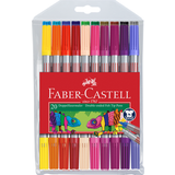 Tuscher Faber-Castell Double Ended Felt Tip Pen Plastic Wallet of 20