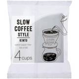 Kinto Tilbehør til kaffemaskiner Kinto SCS Cotton Paper Filter 4 Cups 60 pcs