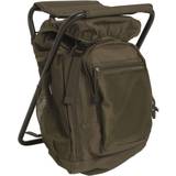 Fiskopbevaring Mil-Tec OD Backpack with Chair 20L