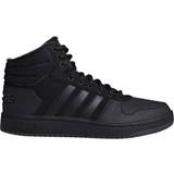 Adidas 42 ⅓ - Herre Sneakers adidas Hoops 2.0 Mid M - Core Black/Carbon