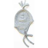 Huer Børnetøj ENGEL Natur Wool Fleece Hat - Grey Melange (575450-091)