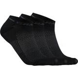 Dame - Træningstøj Craft Sportswear Core Dry Shaftless 3-pack Socks - Black