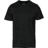 Eton Herre T-shirts & Toppe Eton Filo Di Scozia T-shirt - Black