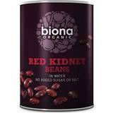 Vegetabilske Pasta, Ris & Bønner Biona Organic Røde Kidney Bønner 400g