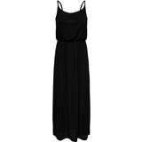 Dame - Elastan/Lycra/Spandex - Lange kjoler Only Sleevless Maxi Dress - Black