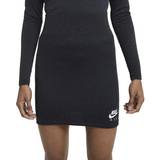18 - 32 - Sort Nederdele Nike Women's Air Nederdel - Black/White
