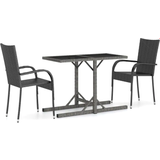 Armlæn Havemøbelsæt vidaXL 3072452 Havemøbelsæt, 1 borde inkl. 2 stole