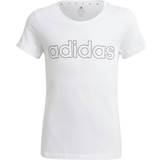 adidas Girl's Essentials T-shirt - White/Black (GN4045)