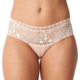 Chantelle 34 - Blomstrede Tøj Chantelle Day to Night Shorty Hipster - Beige Dore