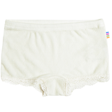 Uld Trusser Børnetøj Joha Hipsters with Lace- Off White (86491-197-50)