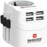 Rejseadaptere Skross Pro Light 4 Usb 1302461