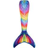 Multifarvet Udklædningstøj Fin Fun Youth Rainbow Reef Mermaid Tail