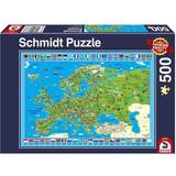 Schmidt Discover Europe 500 Pieces