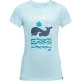 Jack Wolfskin T-shirts Jack Wolfskin Kid's Ocean T - Blue Gulf stream