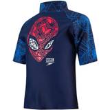 Drenge - Marvel Badetøj Speedo Marvel Spiderman Sun Top - Navy/Lava Red/Neon Blue (805594C888-1)