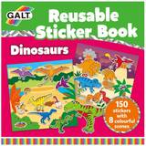 Klistermærker Galt Reusable Sticker Books Dinosaurs