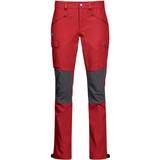Bergans Rød Bukser & Shorts Bergans Nordmarka Hybrid W Pants - Red Sand/Solid Dark Gray