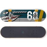 Gul Komplette skateboards StreetSurfing Shark Fire 31"