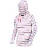 32 - Dame - Stribede Sweatere Regatta Women's Merindah Lightweight Overhead Hoodie - Virtual Pink Stripe