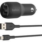 Belkin Bilopladere USB Batterier & Opladere Belkin CCE002bt1MBK