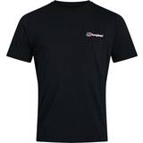 Berghaus Overdele Berghaus Organic Classic Logo T-shirt - Black