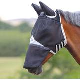 X-Full Beskyttelse & Pleje Shires Field Durable Fly Mask With Ears & Nose