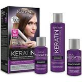 Keratin - Normalt hår Gaveæsker & Sæt Kativa Xpress Brazilian Straightening Kit