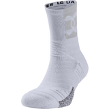 Under Armour Playmaker Crew Socks - White/Halo Gray