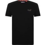 Superdry Tøj Superdry Small Chest Logo T-shirt - Black