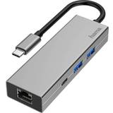 Hama USB C Kabler Hama USB C - USB A/RJ45/HDMI Adapter